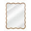 Miroir rectangulaire en bois massif ondulé-771618505