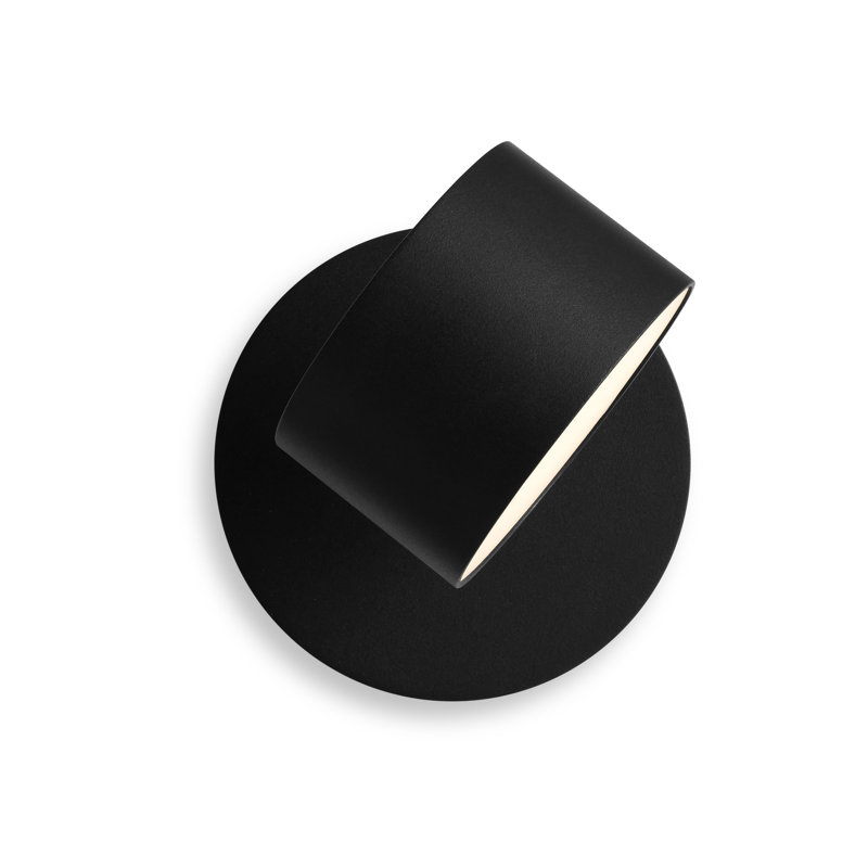 Verge 1 - Light Sconce, Black