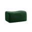 Repose-pieds en tissu vert-1382332056