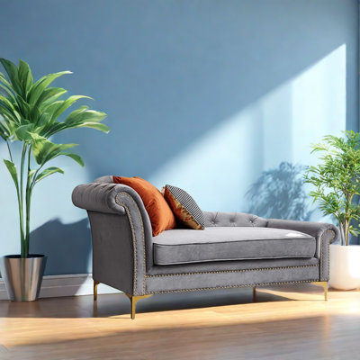 Chaise longue rembourrée Charmonique