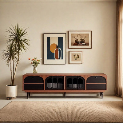 American style retro creative TV stand