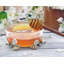 Arche Of Bees Glass Dessert Bowl