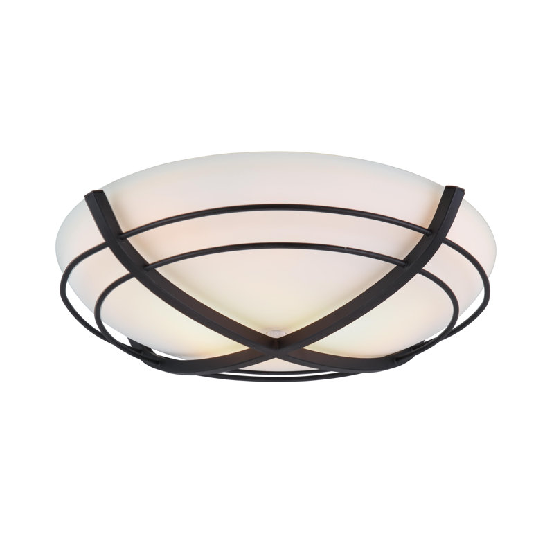 Kingsley Matte Black Decorative Bathroom Ventilation Exhaust Fan with Light
