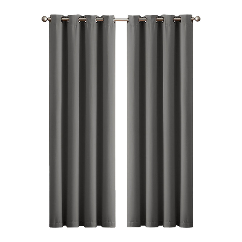Rohde Blackout Sliding Panel, 46cm Width x 72cm Drop, Charcoal