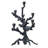 Alfrida Candle Holder Apple Tree Graphite