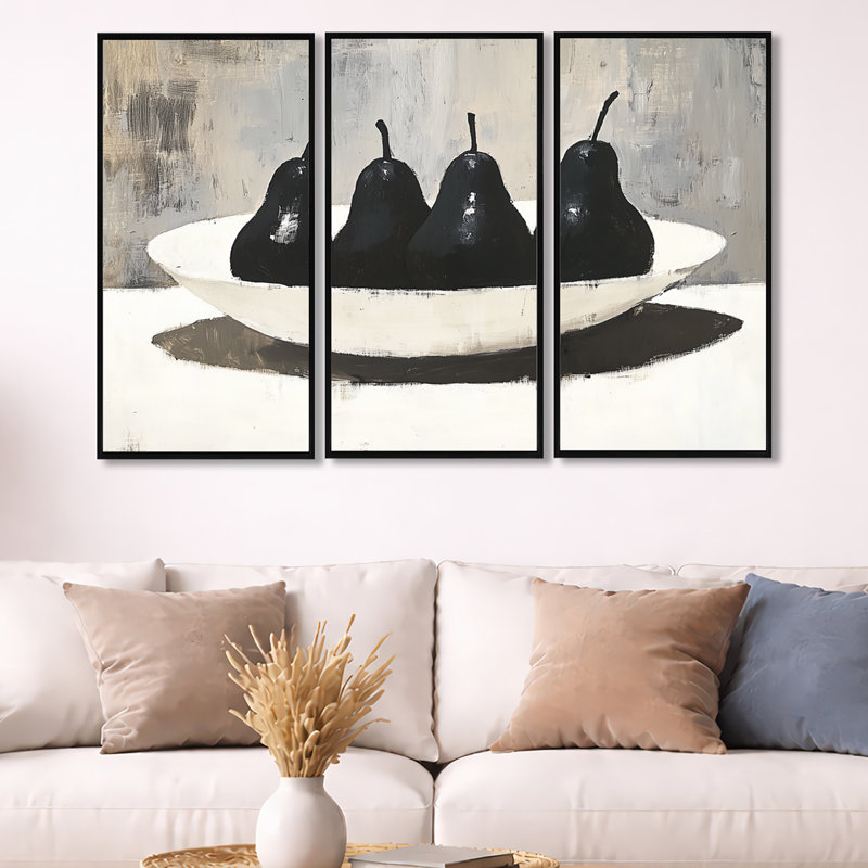 Reproduction d'art sur toile encadrée, Quiet, H 32 po x l 48 po, Cadre flottant noir