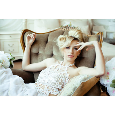 Mayaar " Beauty Emotional Blond Bride In Luxury Interior " by Yunyulia