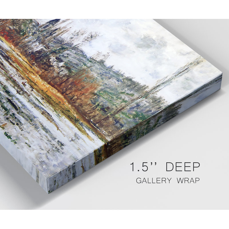 «Travels On Canvas», reproduction de 3 pièces, H 48 po x l 96 po x P 2 po