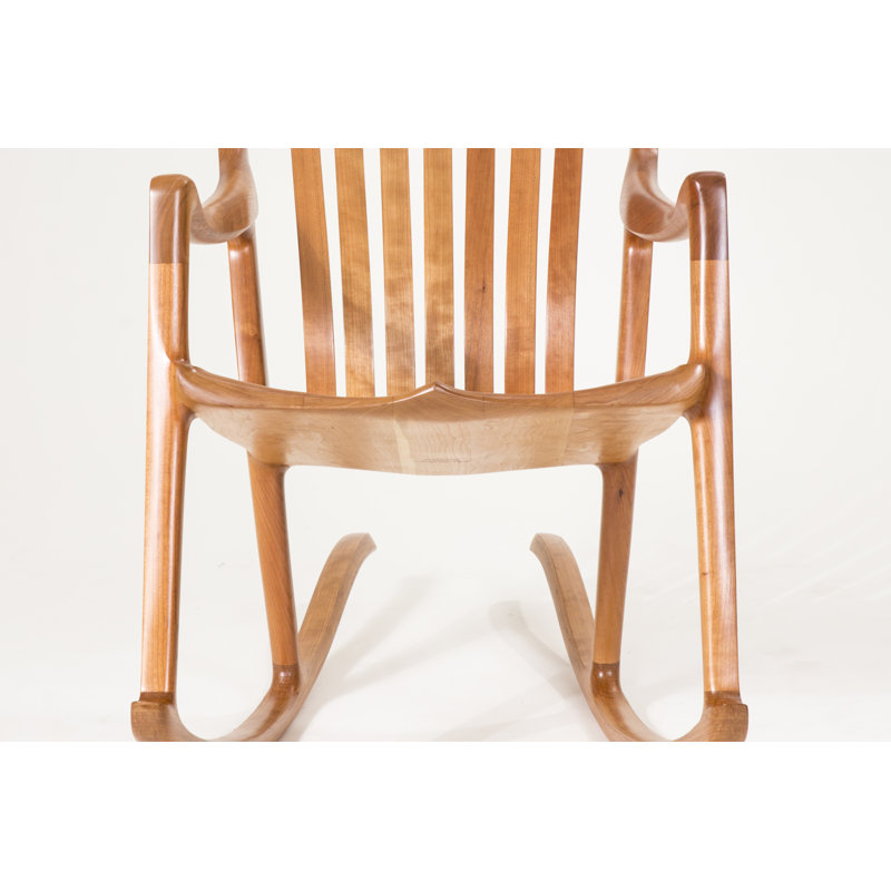 Solid Wood Rocking Chair