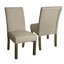 Chaise d'appoint rembourrée Obryan / Chaise parsons crème