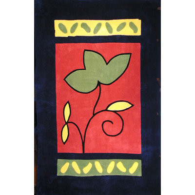 Bright Rug Floral Indoor Rug
