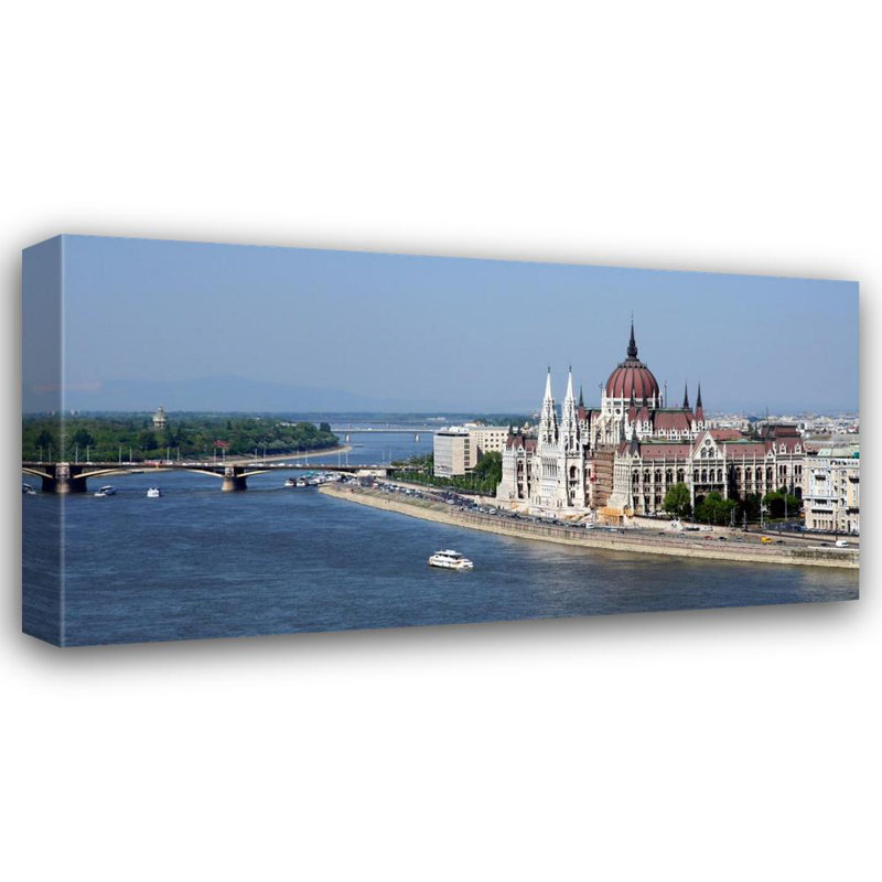 Budapest Parliament, 9" H x 18" W