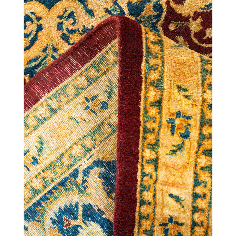 Roskes One-of-a-Kind 8' 2" X 10' 0" 2000s Wool Area Rug in Red