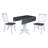 Dooly Square Top Dual Dropleaf Dining Set-799087355