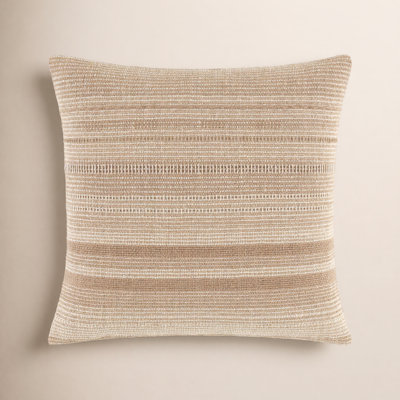 Livabliss Dalton 22" x 22" Cotton Pillow Cover