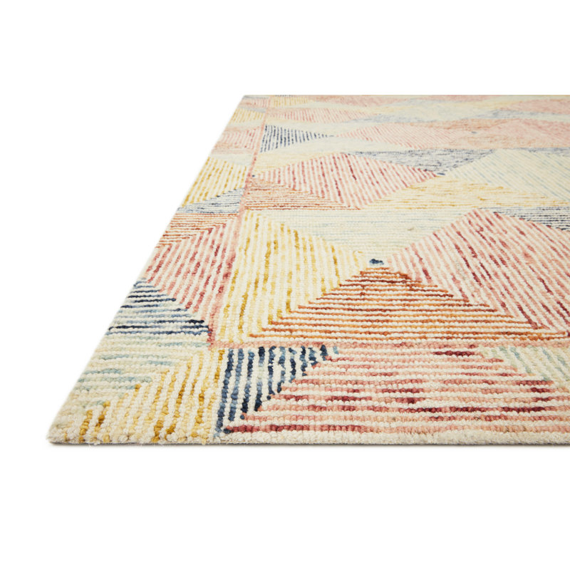 Morecambe Wool Geometric Rug