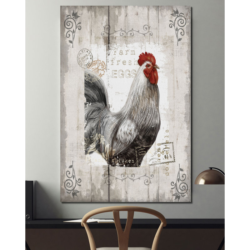 «Farm Fresh», reproduction, H 18 po x l 12 po x 1,5 po, Toile tendue