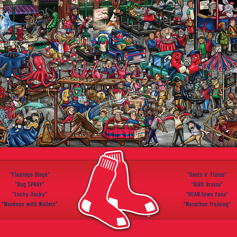 YouTheFan Puzzle, Boston Red Sox