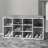 Shoe Storage Bench with Cushion, Shoe Rack with 3-Tier Adjustable Shelf for Entryway, Living Room-1494242260-1494242259