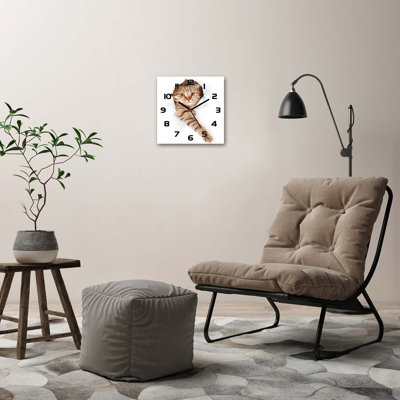 Heyder Glass Wall Clock