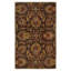 Tapis brun foncé / grenat en laine touffeté à la main Arden-775900082