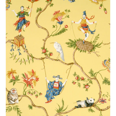 Ming Circus Toile Wallpaper Roll