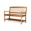 Banc style, finition, tablette lourde en bois de 40,31 lb, siège d'une longueur de 17,75 po