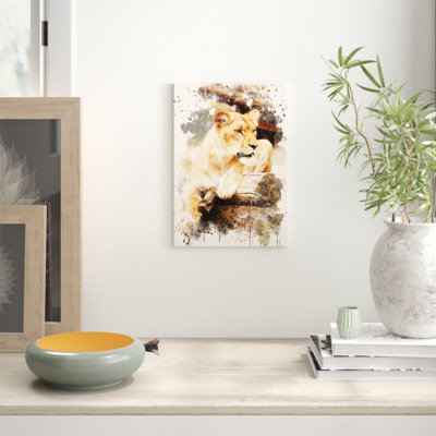 Wrapped Canvas Painting