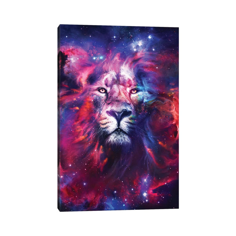 Lion Nebula by Ruvim Noga - Gallery-Wrapped Canvas Giclée on Canvas, 101.6 cm H x 66.04 cm W x 1.91 cm D, Canvas