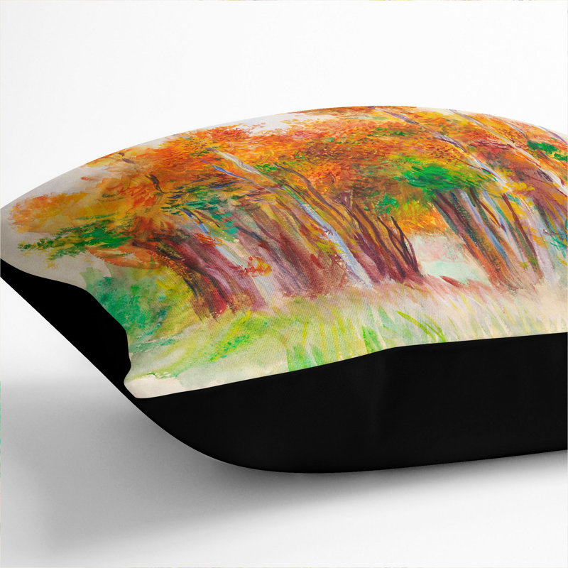 Square Cushion, 55cm H x 55cm W x 20cm D, Black