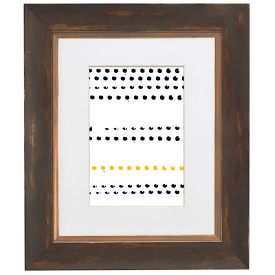 Mucella Wood Picture Frame with Mat
