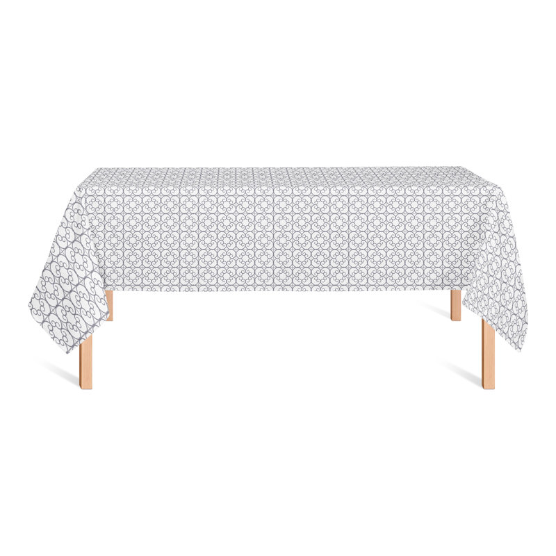 Nappe géométrique, Gris foncé