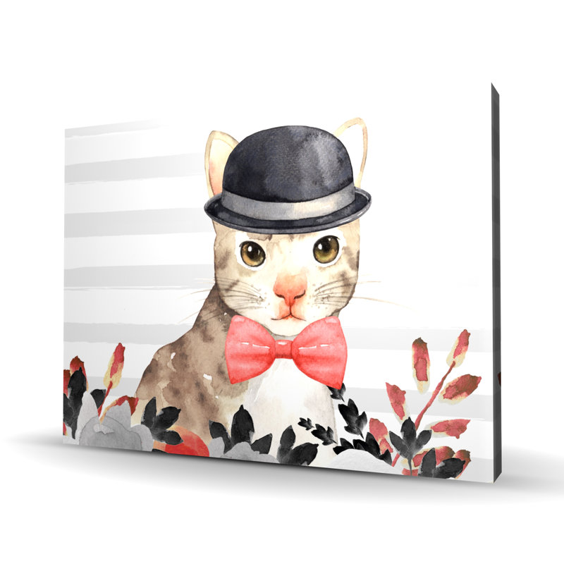 Cat Detective - Bedroom Animals Canvas for Home Decor