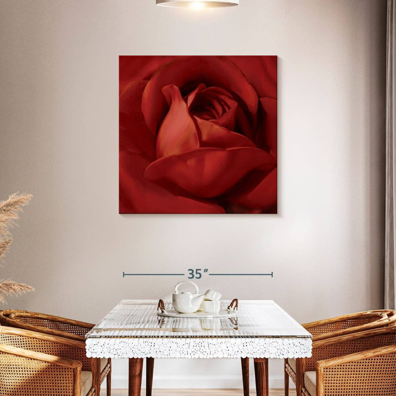 Rouge Harnek Sincere, H 36 po x l 36 po