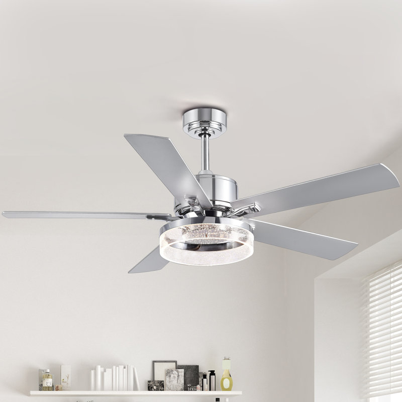 Ivy Bronx 52'' Ceiling Fan with LED Lights | Wayfair