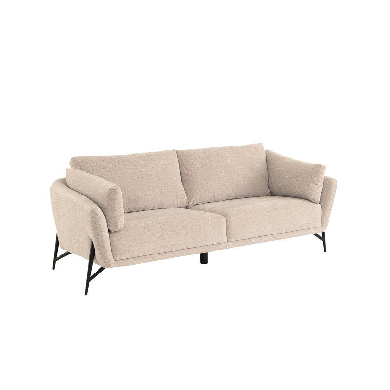 Dulcimer Chenille Sofa, Light Grey, 3