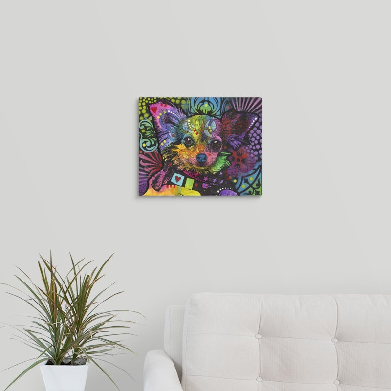 Chi Chi par Dean Russo - impression, Toile, H 38 po x l 48 po x P 1,5 po