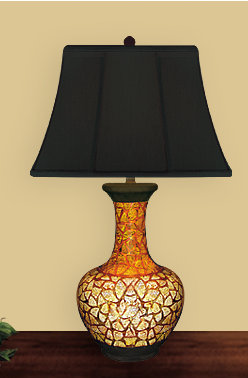Lampe de table 32 po Egg Shell