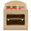 Poêle de cuisine en bois pour enfants Raquel avec boutons rotatifs pour usage commercial ou domestique