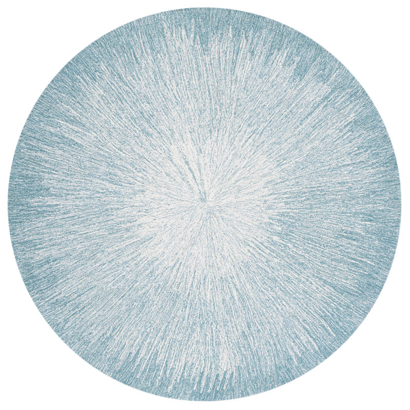 Tapis en laine et coton Balakrishna, Rond 5 pi