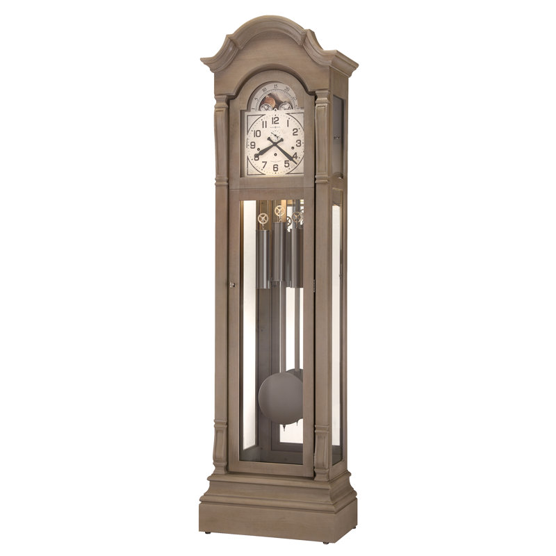 Roderick 210cm Maple Solid Wood Grandfather Clock