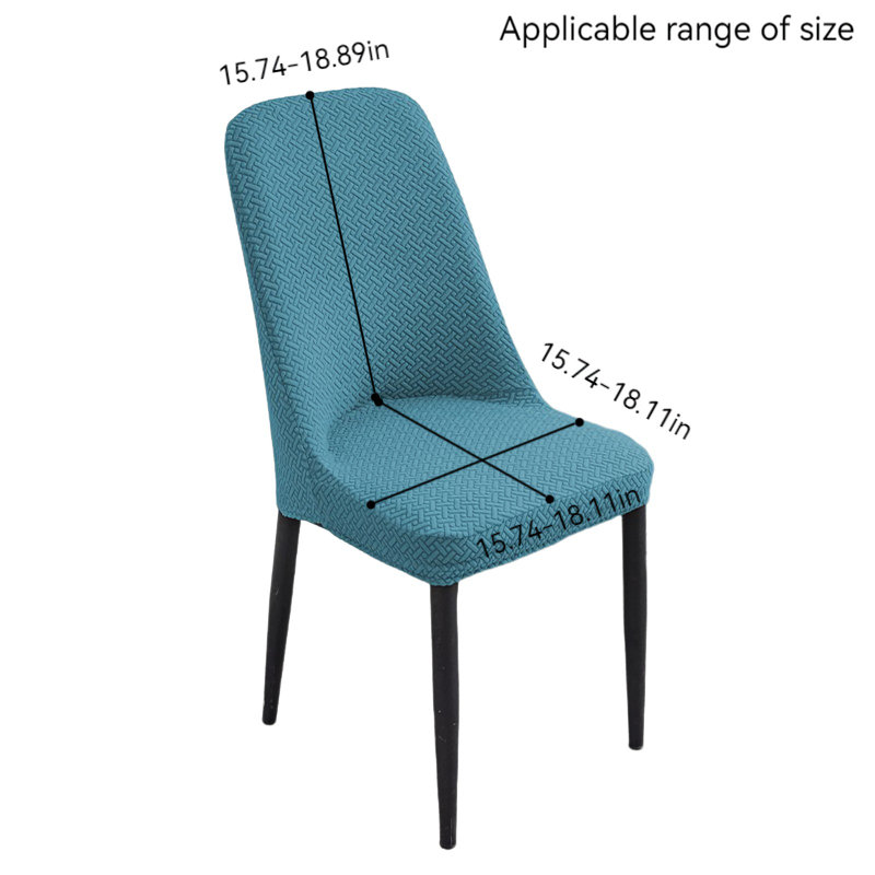 Housse pour chaise de salle à manger en polyester