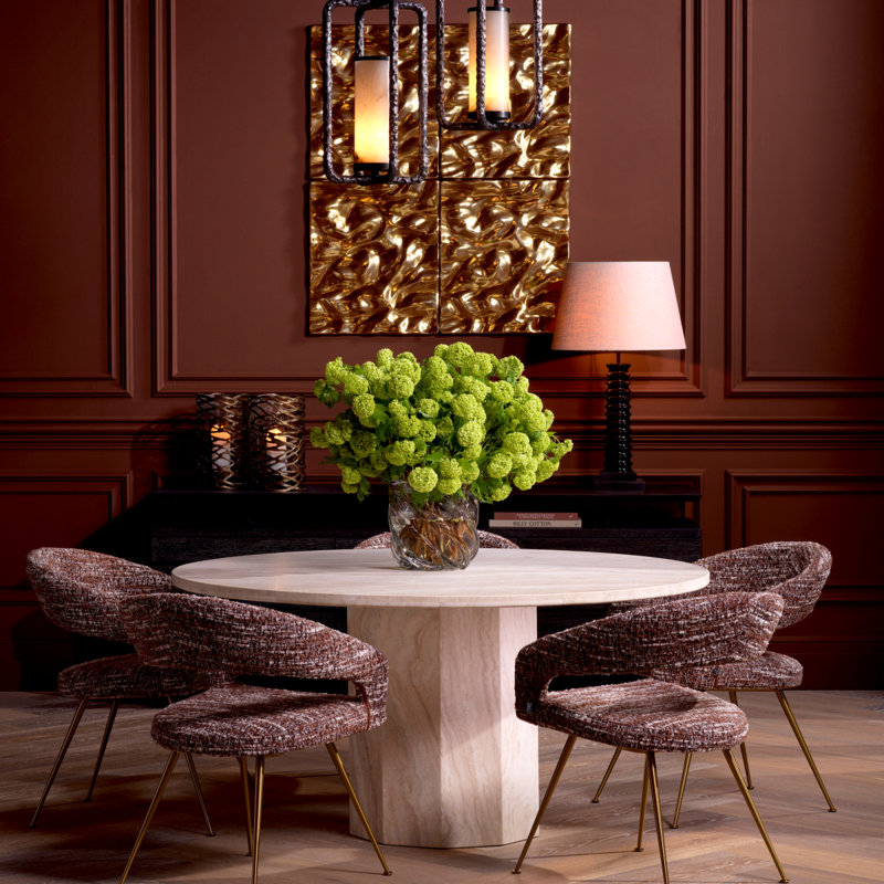 Dining Chair Bravo Boucle Sonata Red