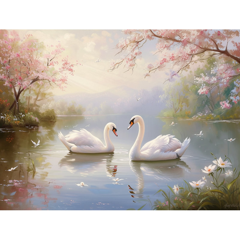 Rideaux de fenêtre Swans - 2 panneaux, L 40 po x P 84 po