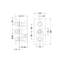 Tec Pura Triple Concealed Shower Valve