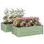 Outsunny 216L Raised Garden Bed, Light Grey-532608658