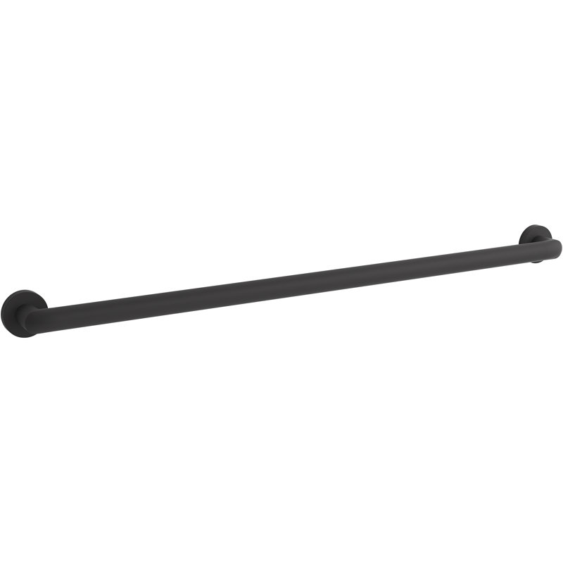 Kumin Grab Bar, Matte Black, 36" W