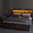 Metal Platform Bed with Storage Headboard-1091066822-1093294020