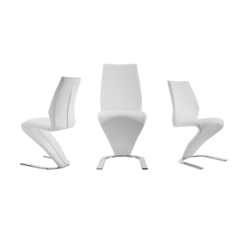 Chaise de salle à manger Cula, Blanc