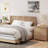 Fluted Headboard ONLY - Wall Mount Headboard, Rustic & Modern Farmhouse,Boho,Fluted Panel,Wingback Design-273792834-273792832